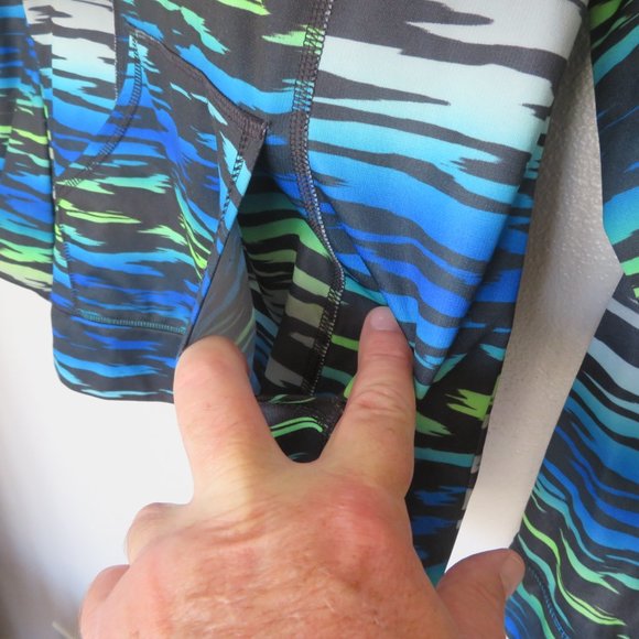 Fila Sport Quarter Zip Pullover Top Size M - Picture 3 of 6